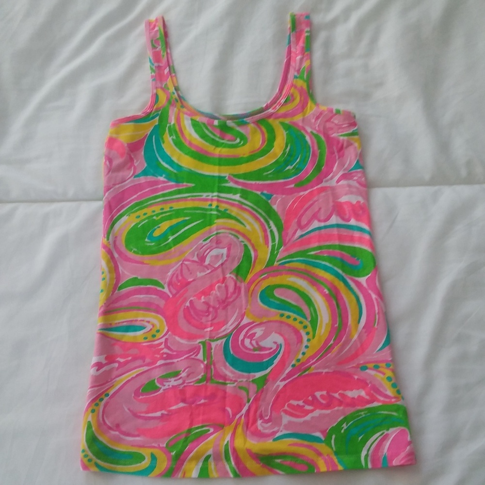Lilly Pulitzer Flamingo Tank Top